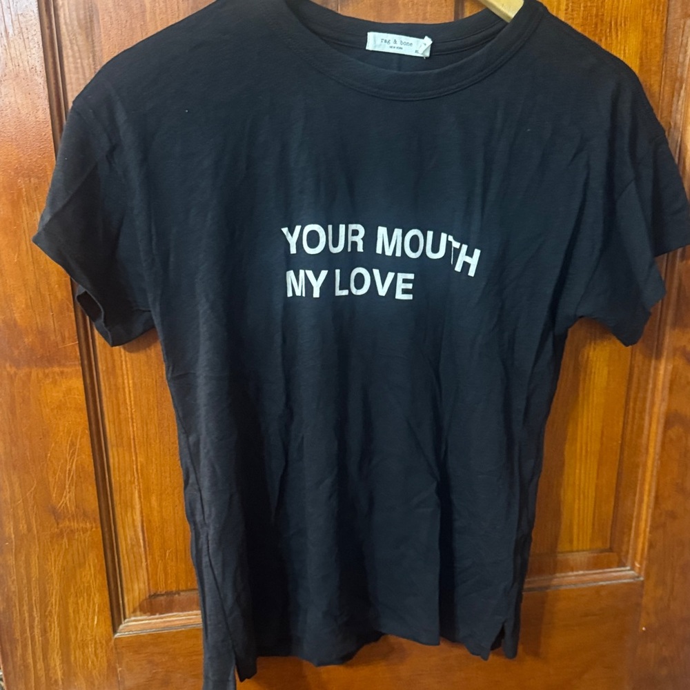 Rag & Bone Black T-Shirt